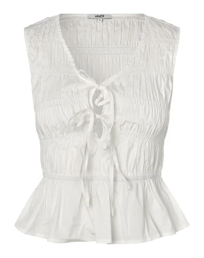 Mbym - Cyra- M Bluse - White